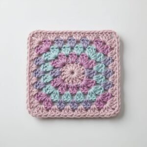 Granny Square Coaster