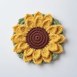 Sunflower Coaster