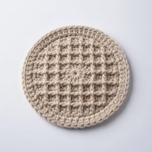 Waffle Stitch Coaster