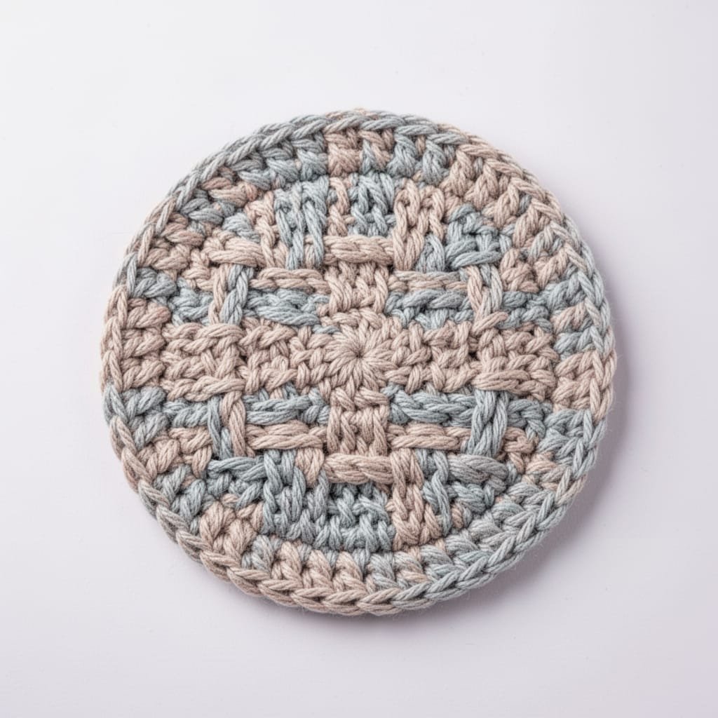 Basketweave Coaster