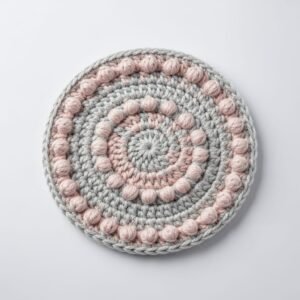 Bobble Stitch Coaster