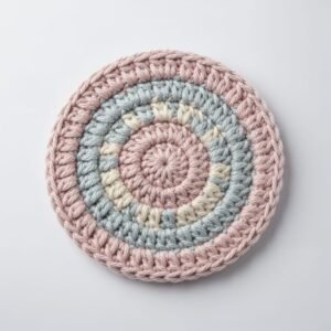 Puff Stitch Coaster